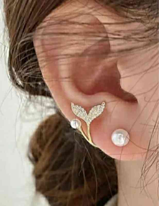 Trending Butterfly Earrings Hoops Flower