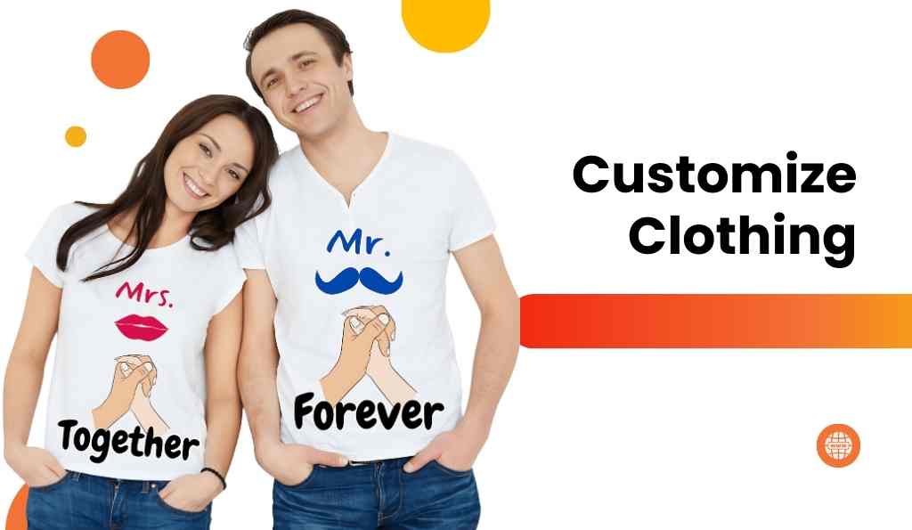 customize clothing category page