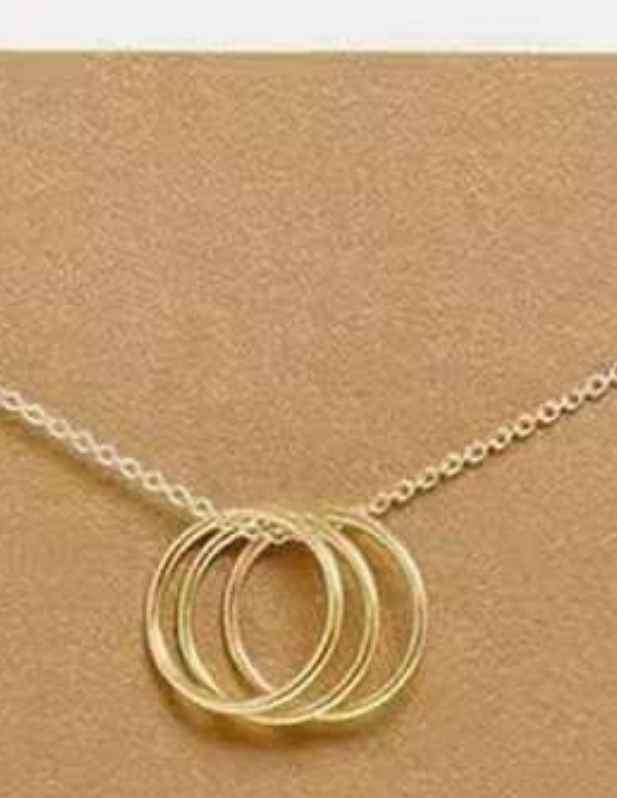 Shop Three Circle Pendant Necklace