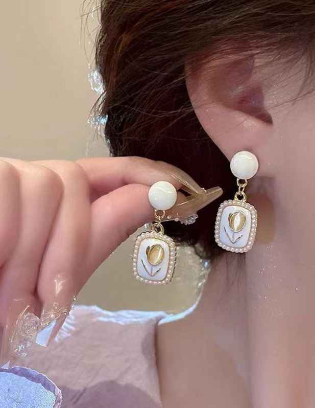 shop Faux Pearl Earrings