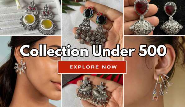 Collection of earrings Under 500