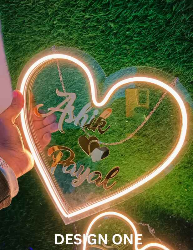 Heart Neon Sign For Couple one