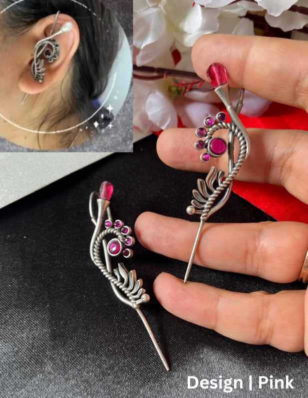 Unique Wearing Earring pink