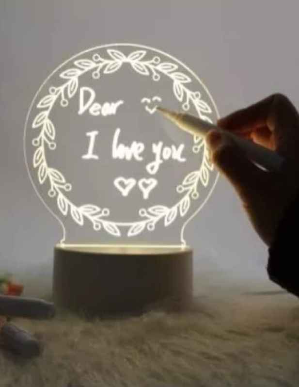 Acrylic Led Writing Board Circle shopp now