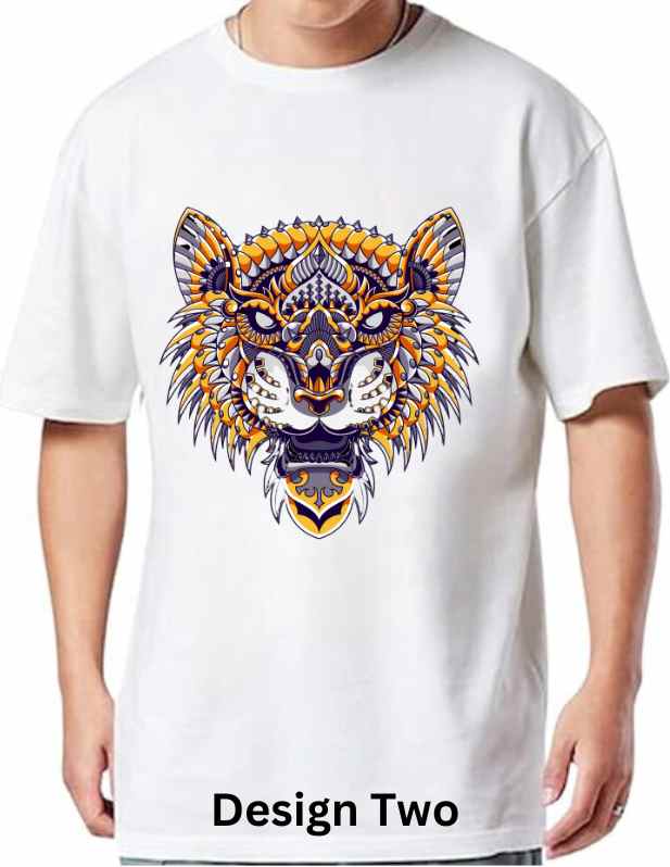 Animal Oversized T Shirt Designs tiger