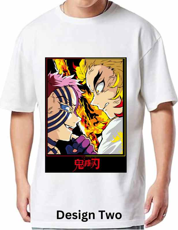 Anime Oversized T Shirt two