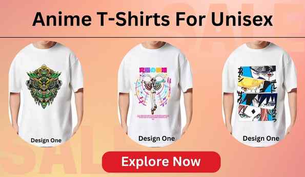 Shop Anime T-Shirts For Unisex